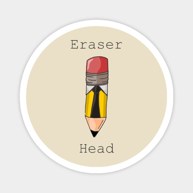 Eraser Head Magnet by ThaisMelo